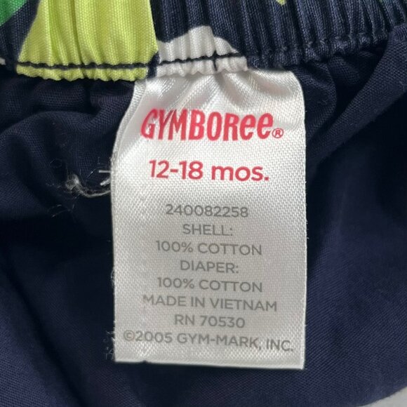 Gymboree Infant Girls Floral Skirt Blue Yellow Size 12-18 Months - Picture 6 of 7